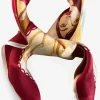 Adax Scarf Honey Bordeaux