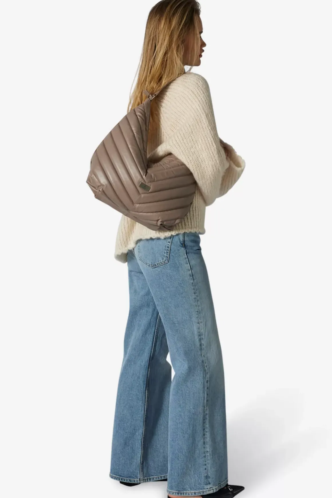 Amalfi Shoulder Bag Adea Taupe