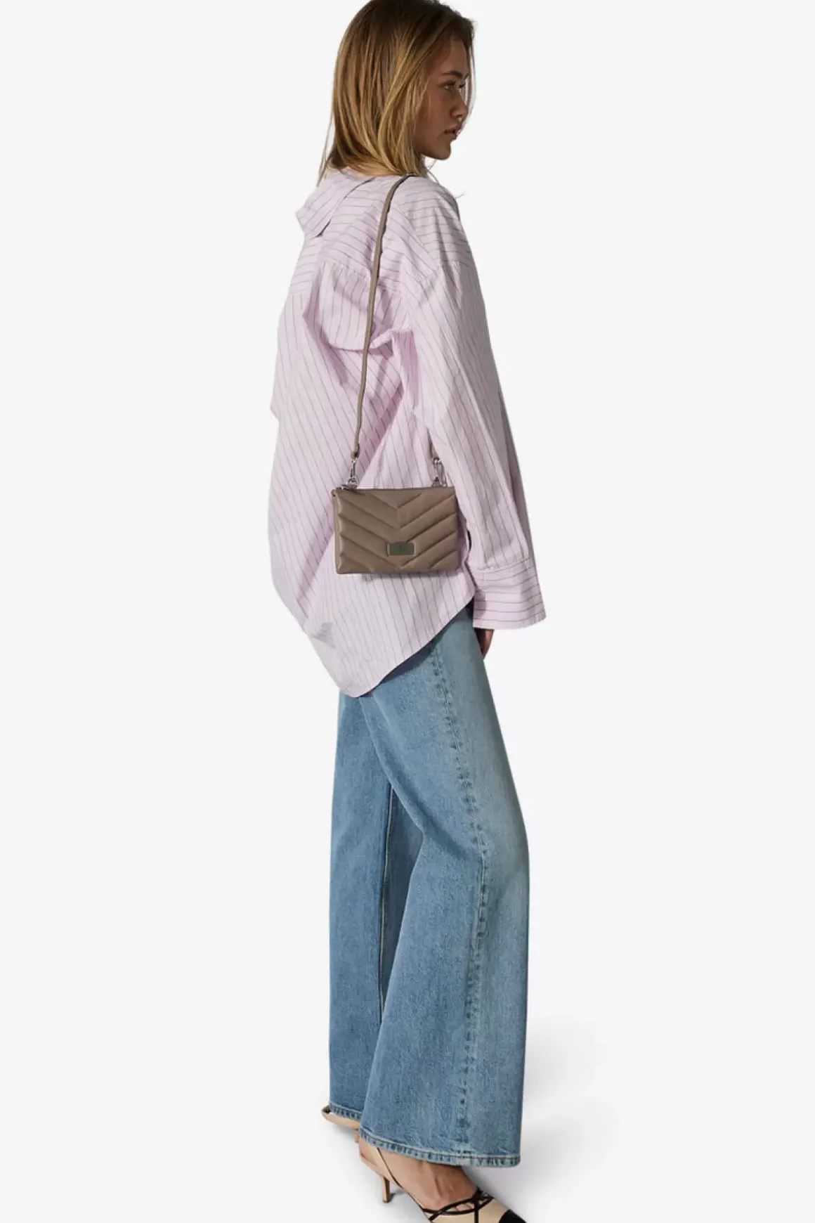 Amalfi Shoulder Bag Emilie Taupe