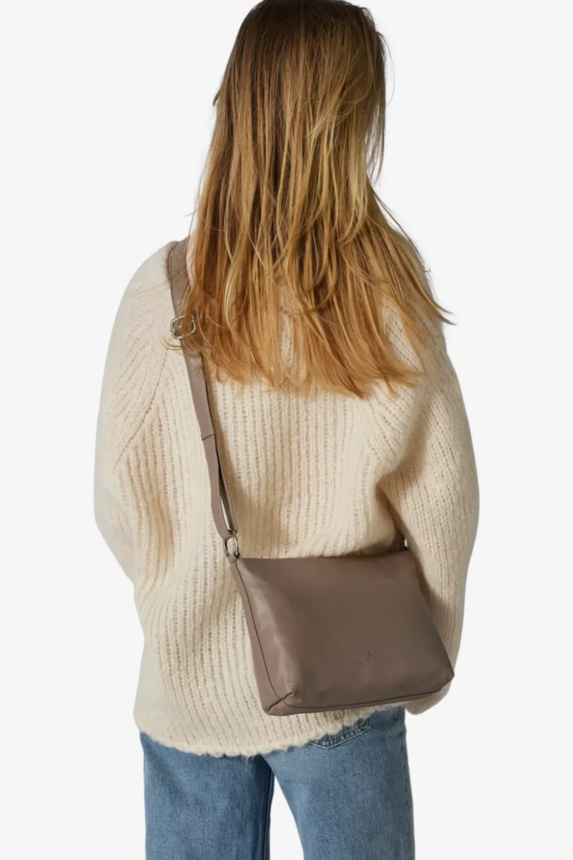 Amalfi Shoulder Bag Klara Taupe