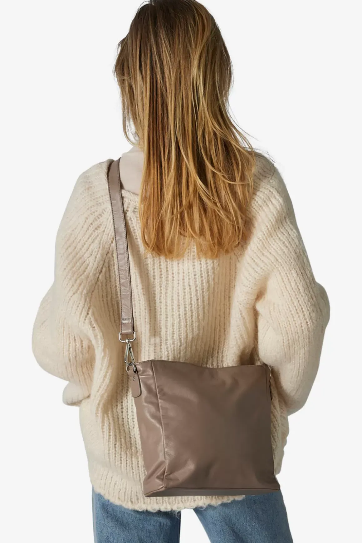 Amalfi Shoulder Bag Olga Taupe