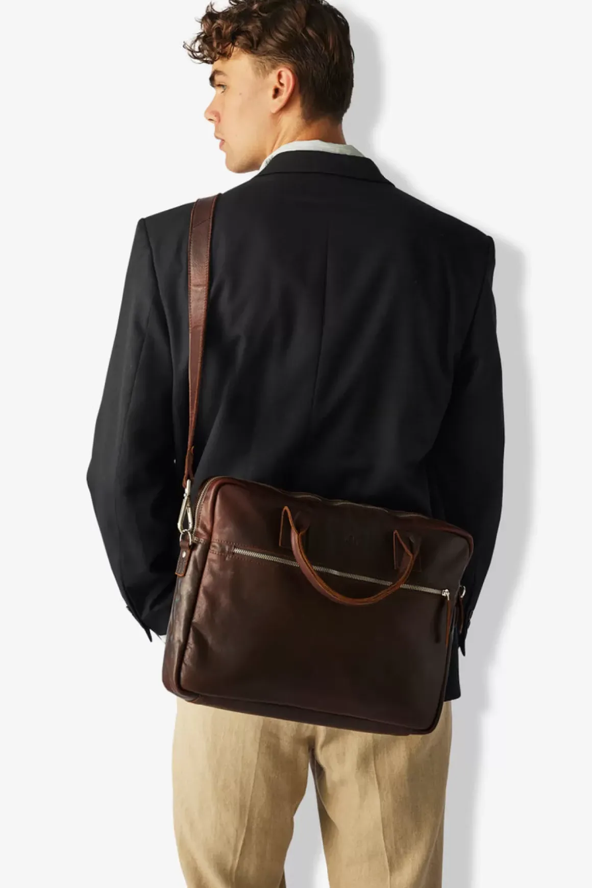 Catania Briefcase Axel 15,6' Dark Brown