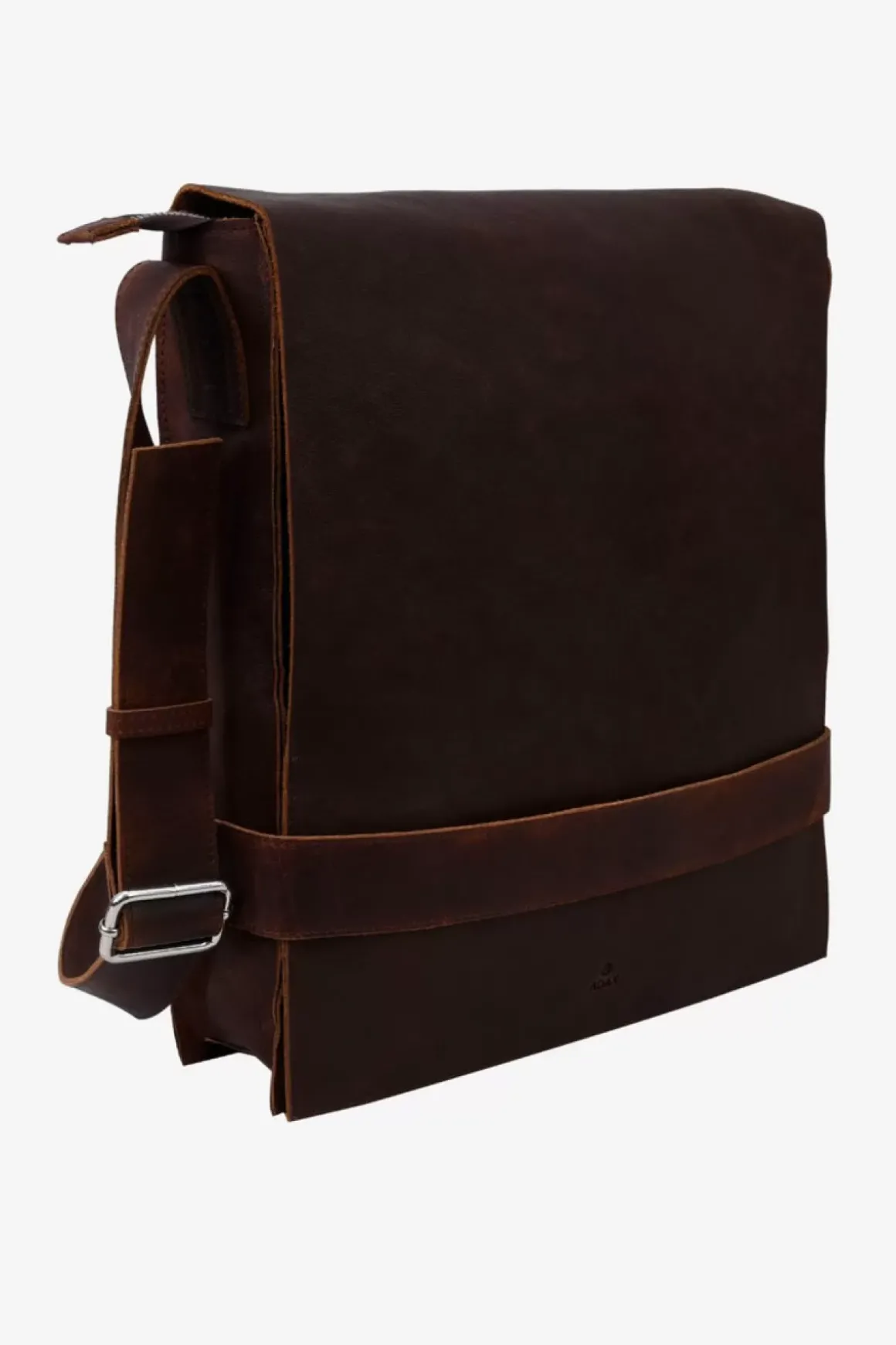Catania Messenger Herman Dark Brown