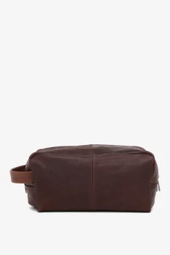 Catania Wash Bag Brian Dark Brown
