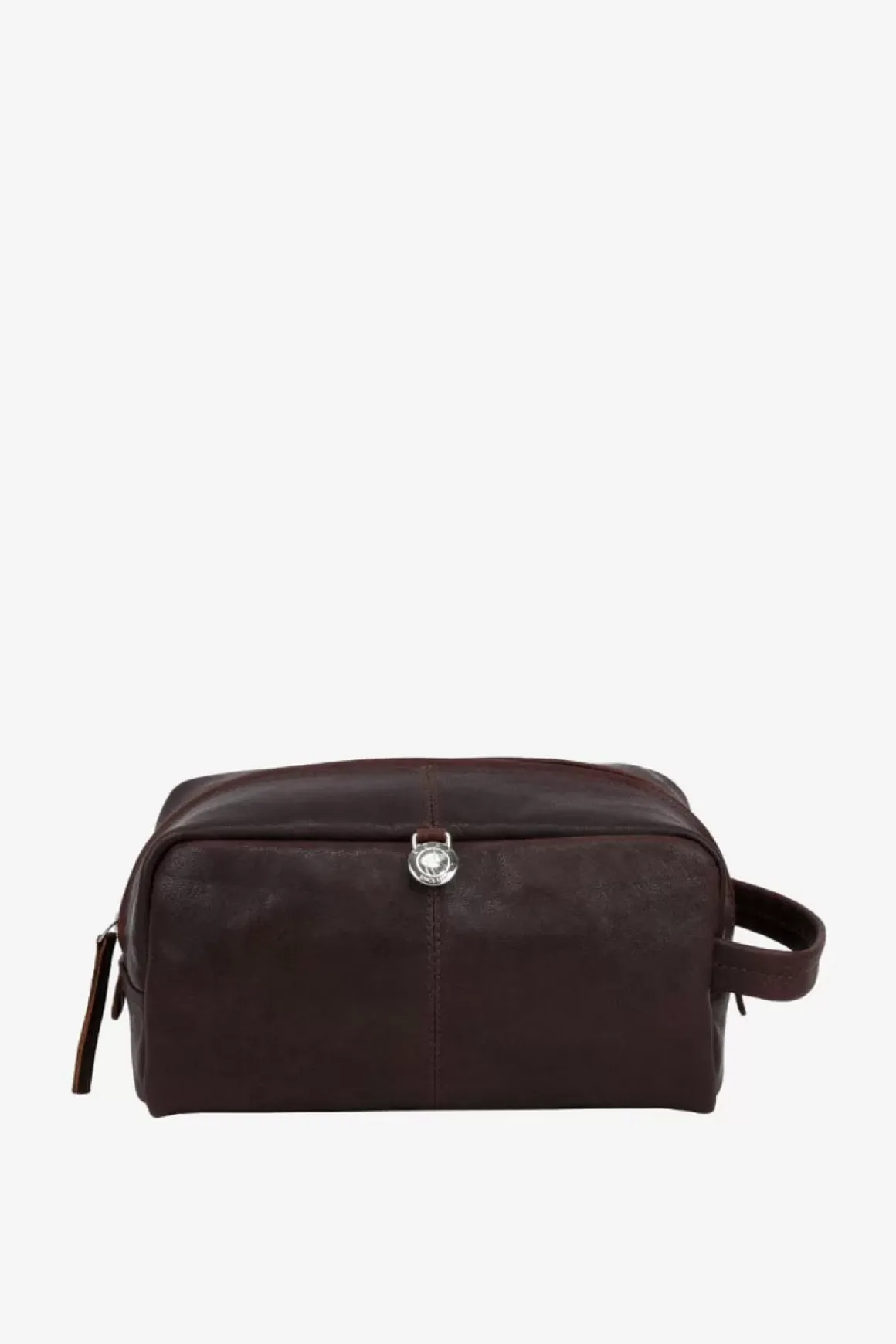 Catania Wash Bag Harry Dark Brown