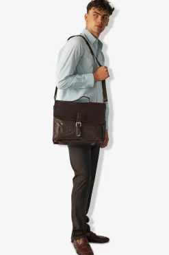 Catania Working Bag Jarl Dark Brown
