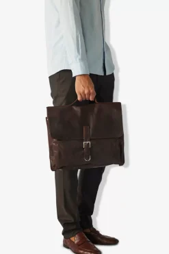 Catania Working Bag Jarl Dark Brown