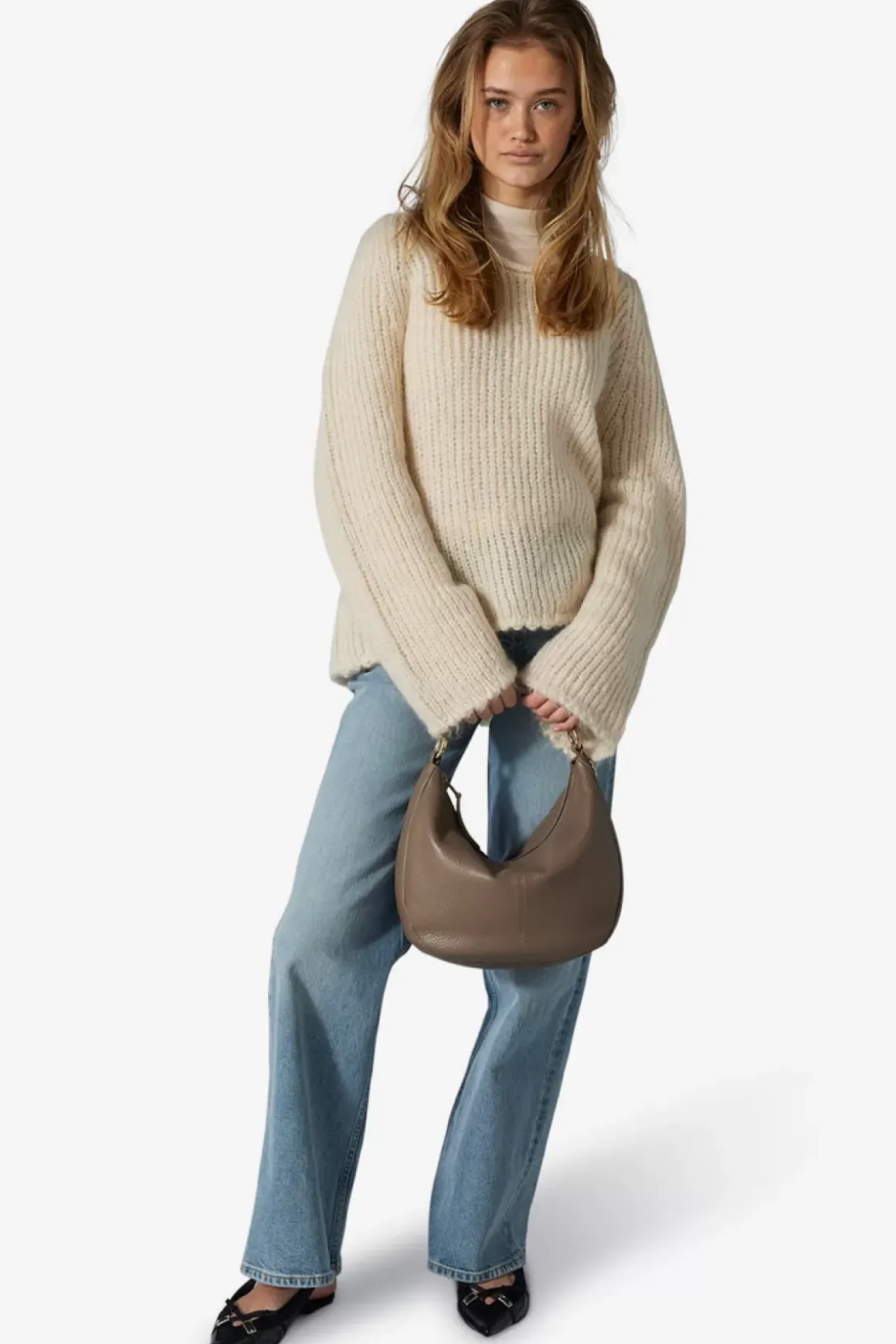 Cormorano Shoulder Bag Mathilde Taupe
