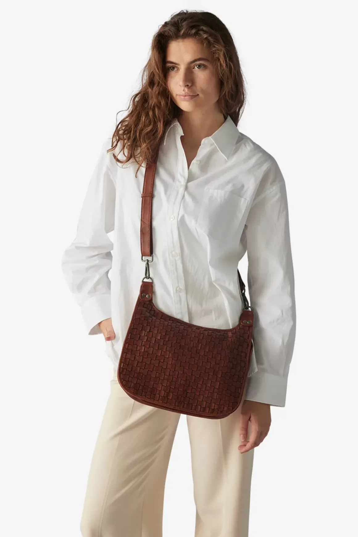 Corsico Shoulder Bag Rosana Cognac