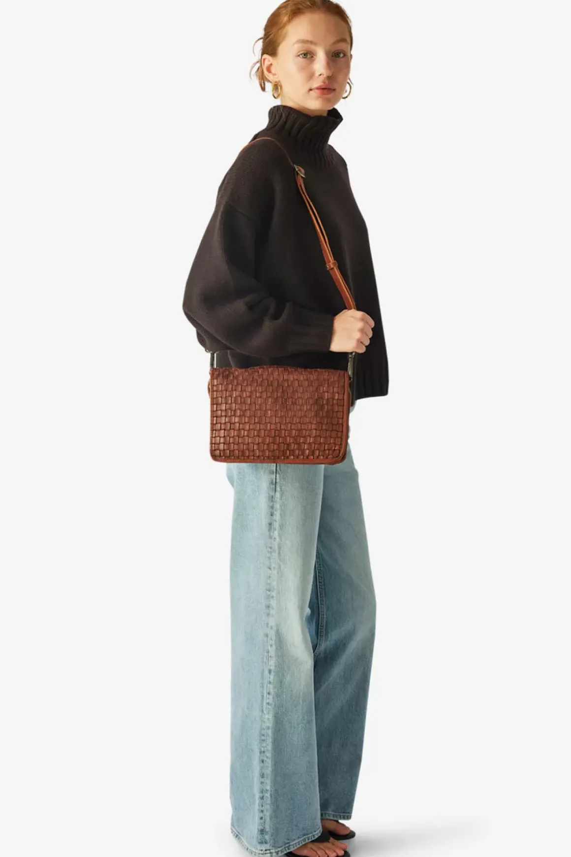 Corsico Shoulder Bag Sara Cognac