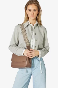 Hello I'mVegan Peace Taupe