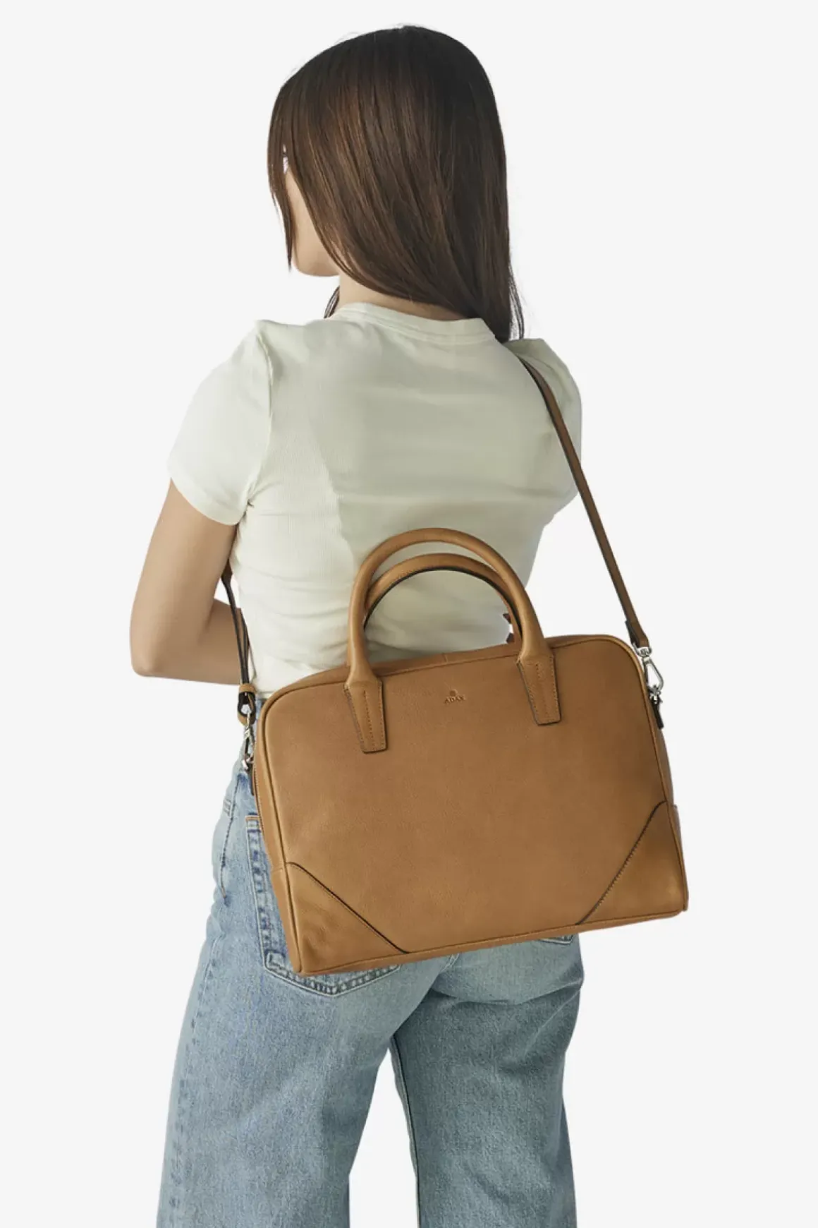 Napoli Business Bag Mio Cognac