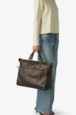Napoli Working Bag Sasha 17u00a8 Dark Brown