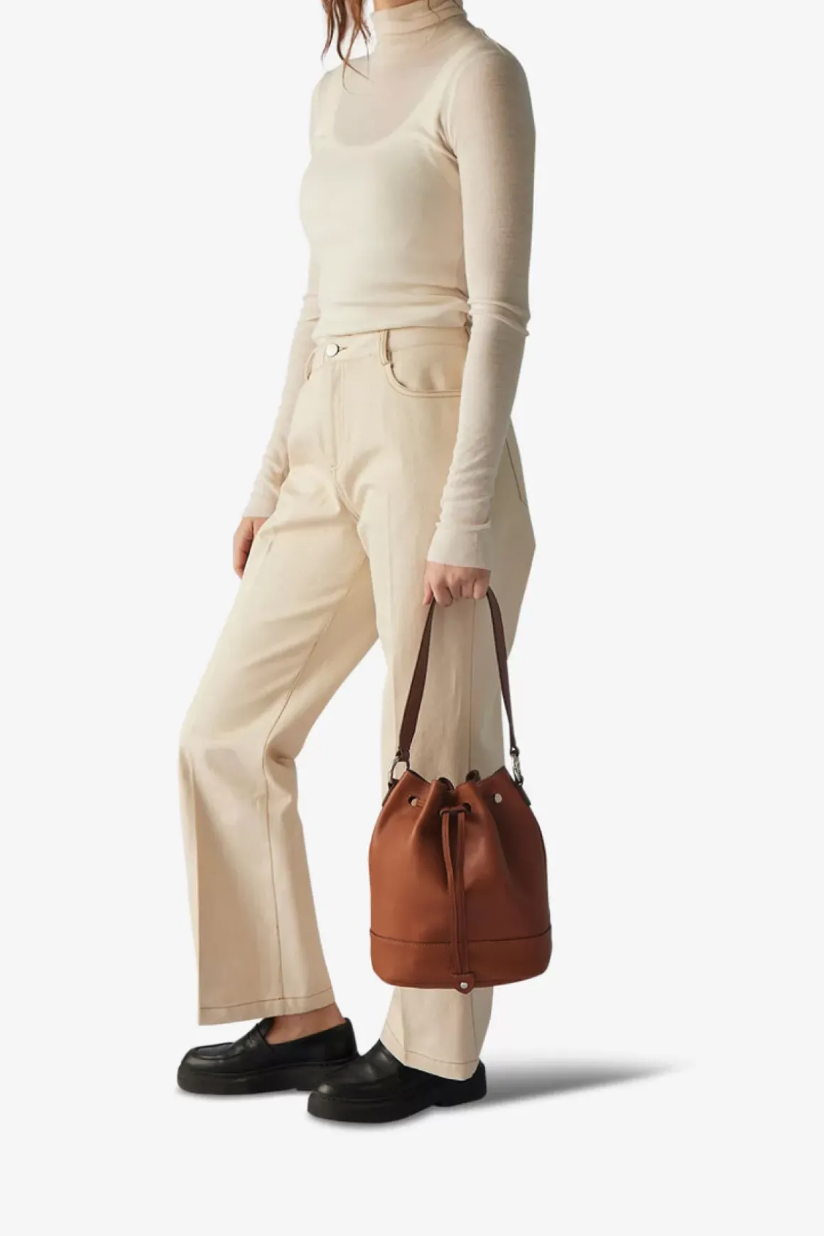 Portofino Bucket Bag Laila Brown