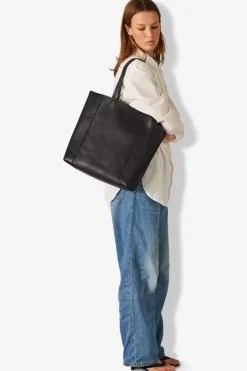 Portofino Shopper Line Black