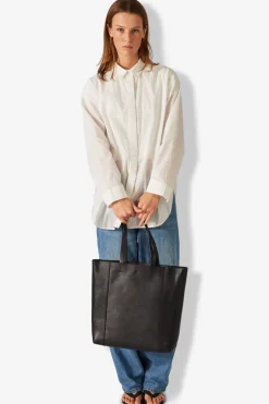 Portofino Shopper Line Black