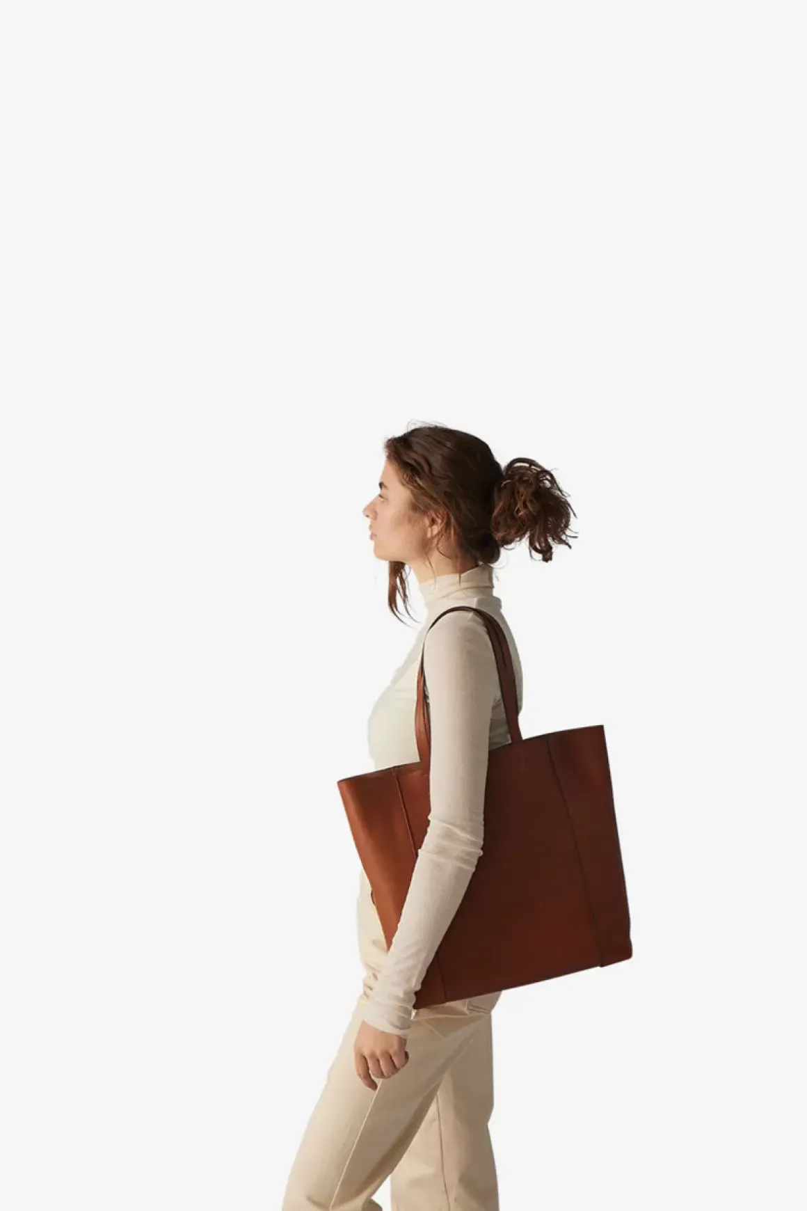 Portofino Shopper Line Brown