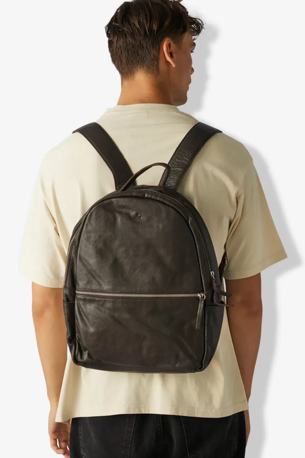 Prato Backpack Calvin Dark Brown