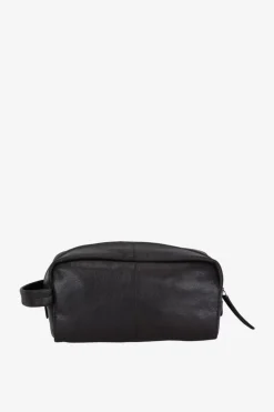 Prato Wash Bag Harry Dark Brown