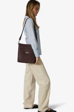 Ravenna Crossbody Bianca Dark Brown