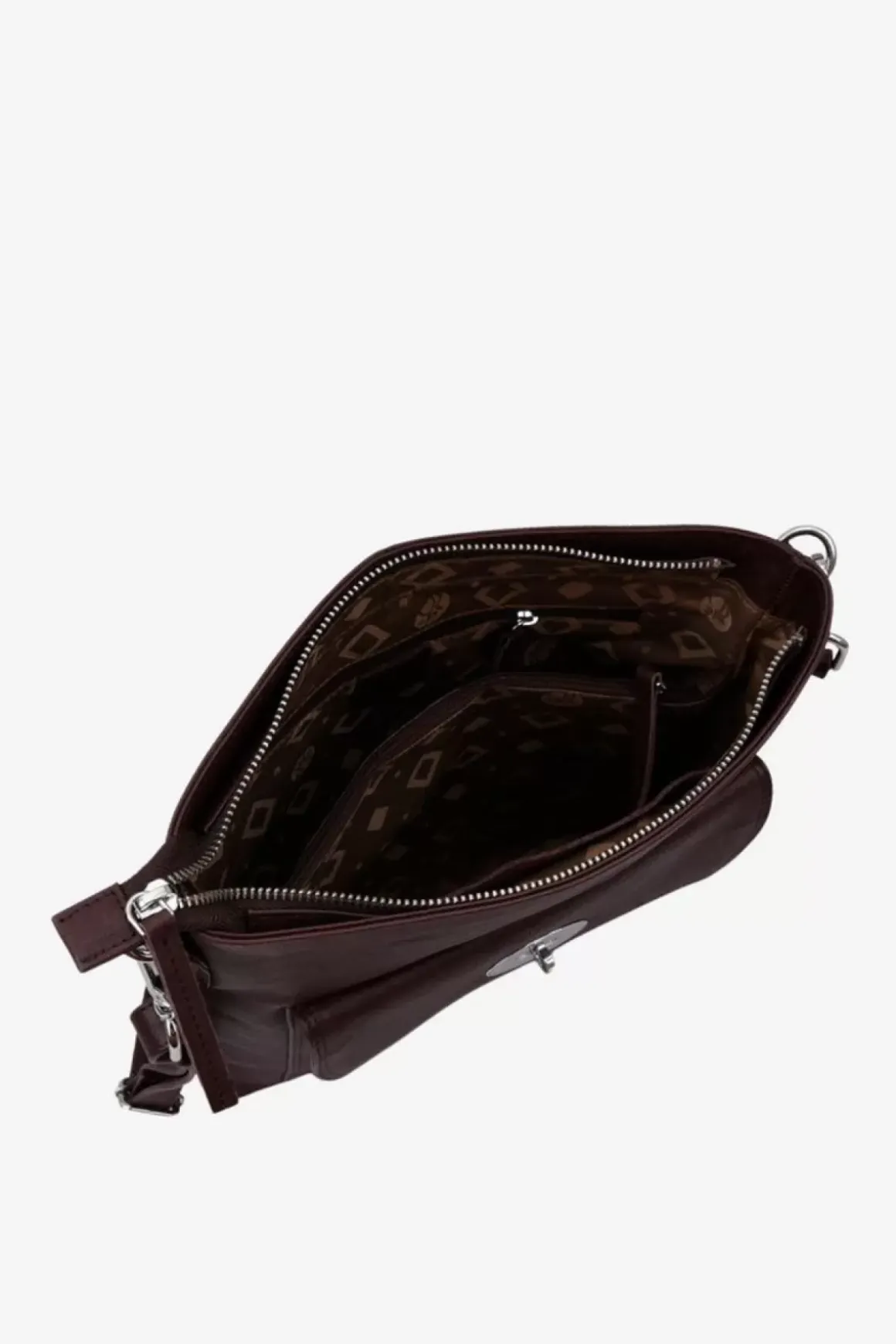 Ravenna Crossbody Bianca Dark Brown