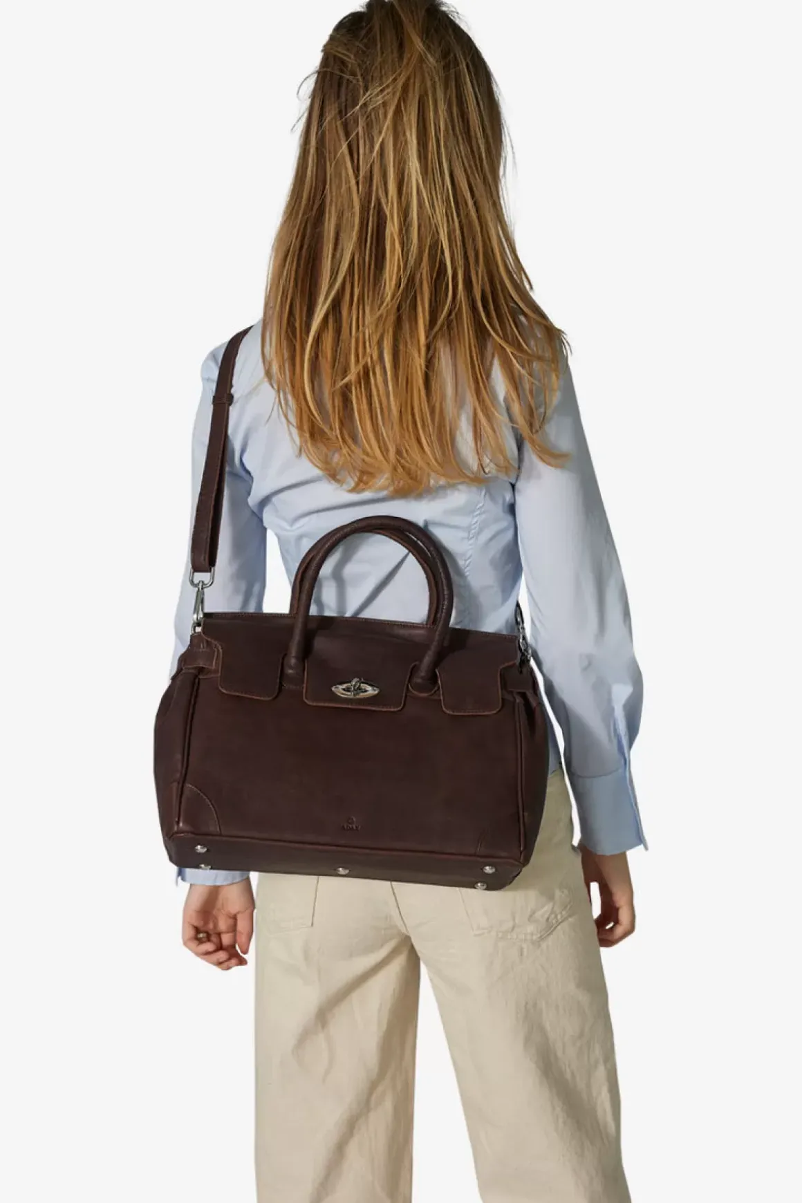 Ravenna Handbag Jen Dark Brown