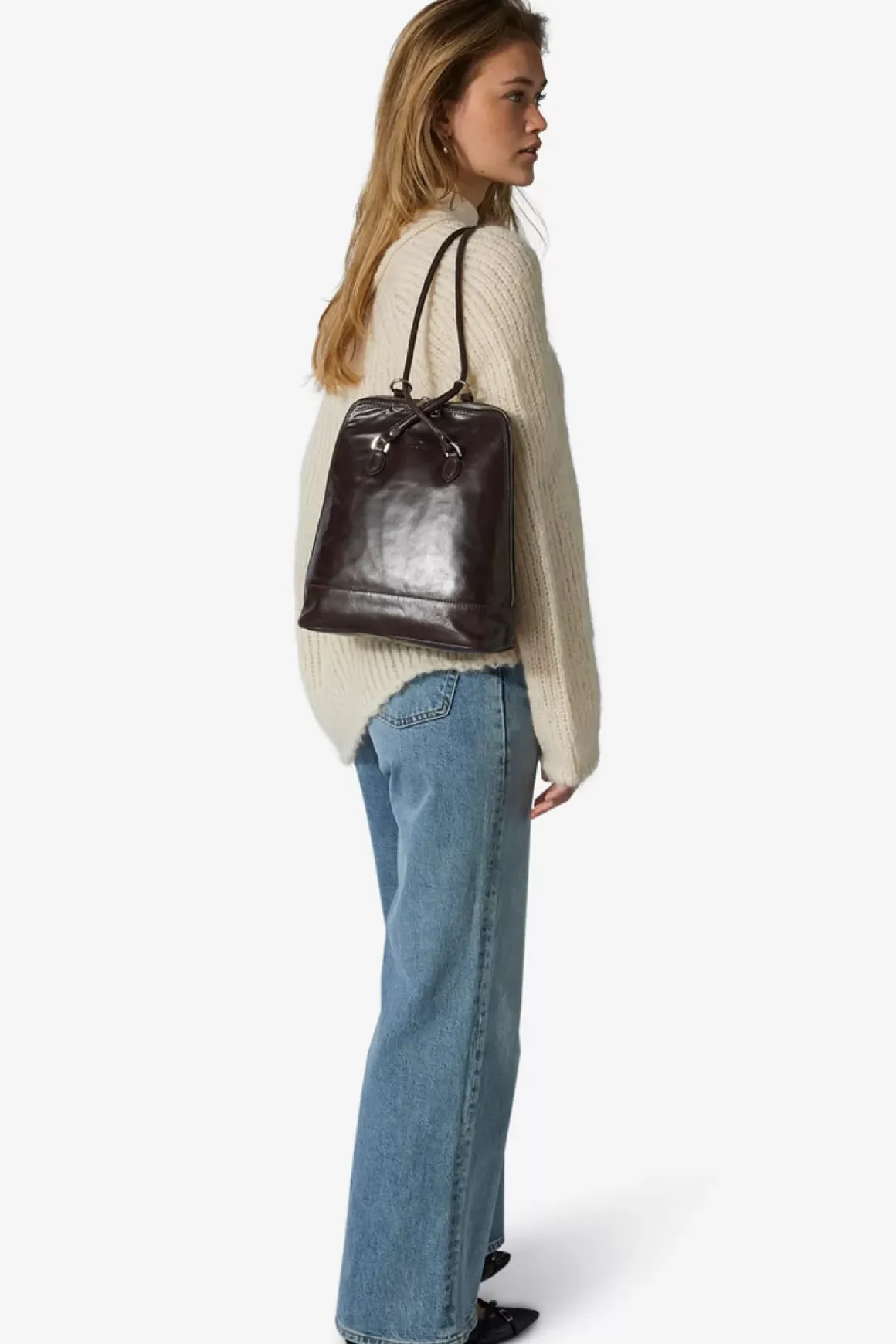 Salerno Backpack Lina Dark Brown