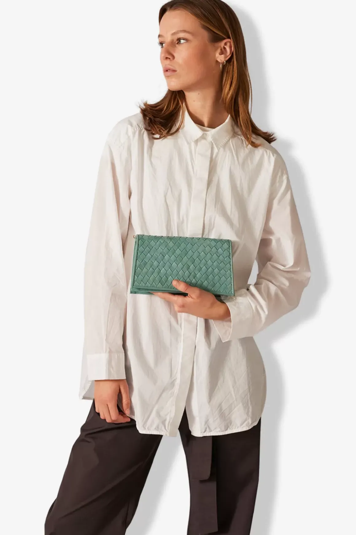 Salerno Shoulder Bag Mallory Aqua