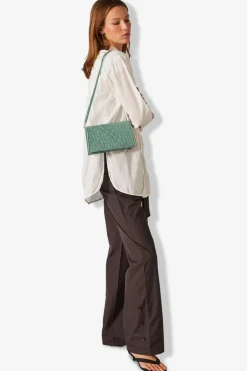 Salerno Shoulder Bag Mallory Aqua