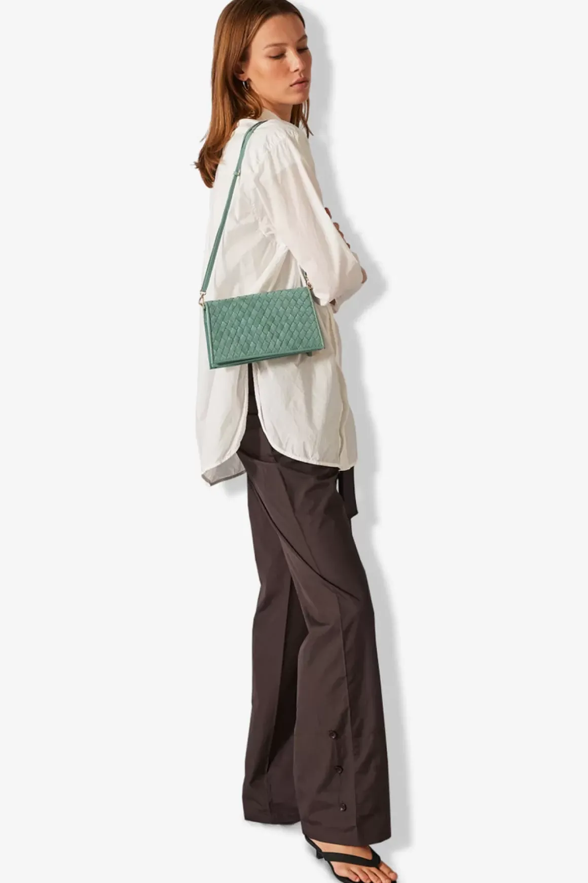 Salerno Shoulder Bag Mallory Aqua
