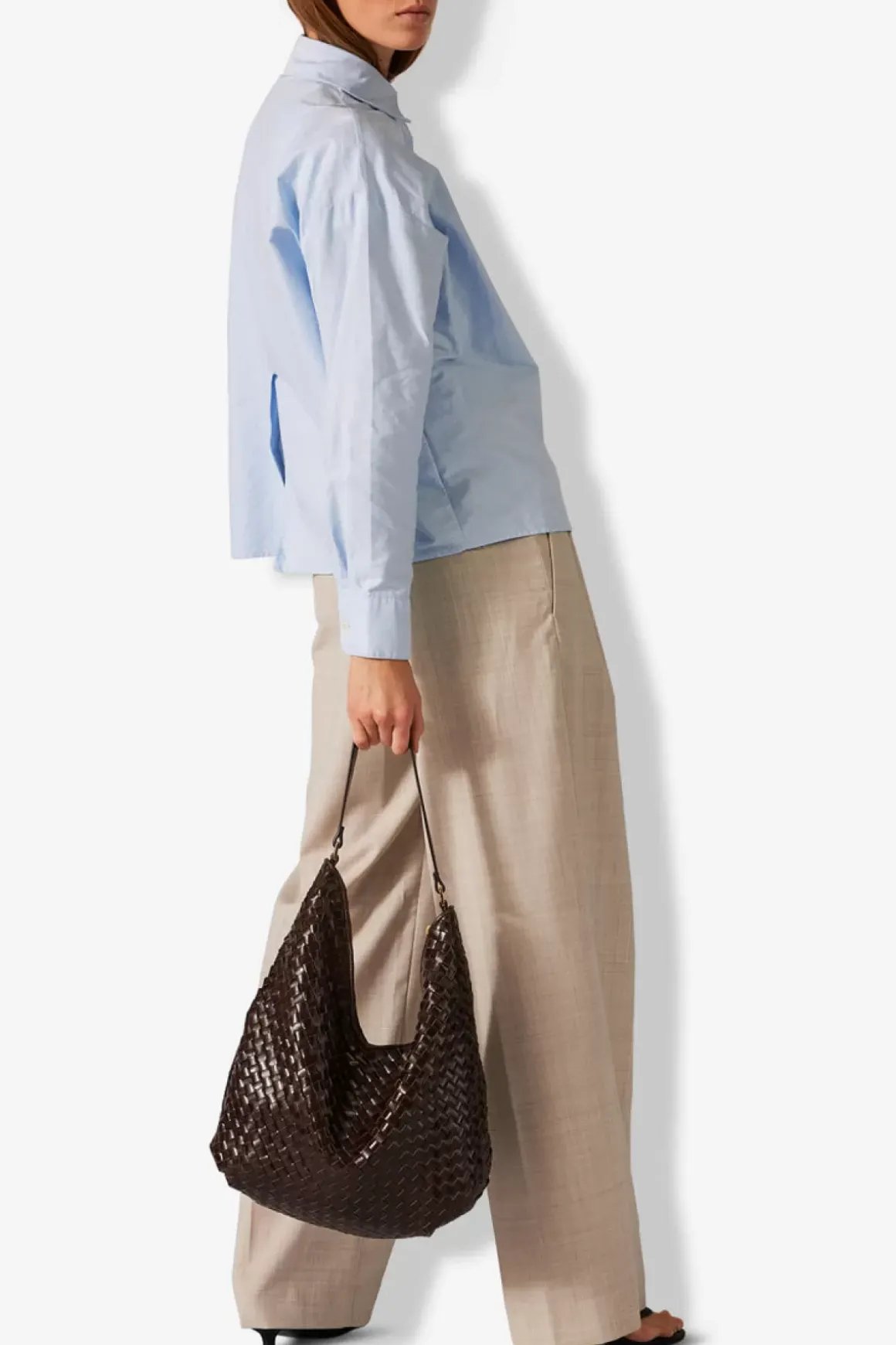 Salerno Shoulder Bag Mindy Dark Brown