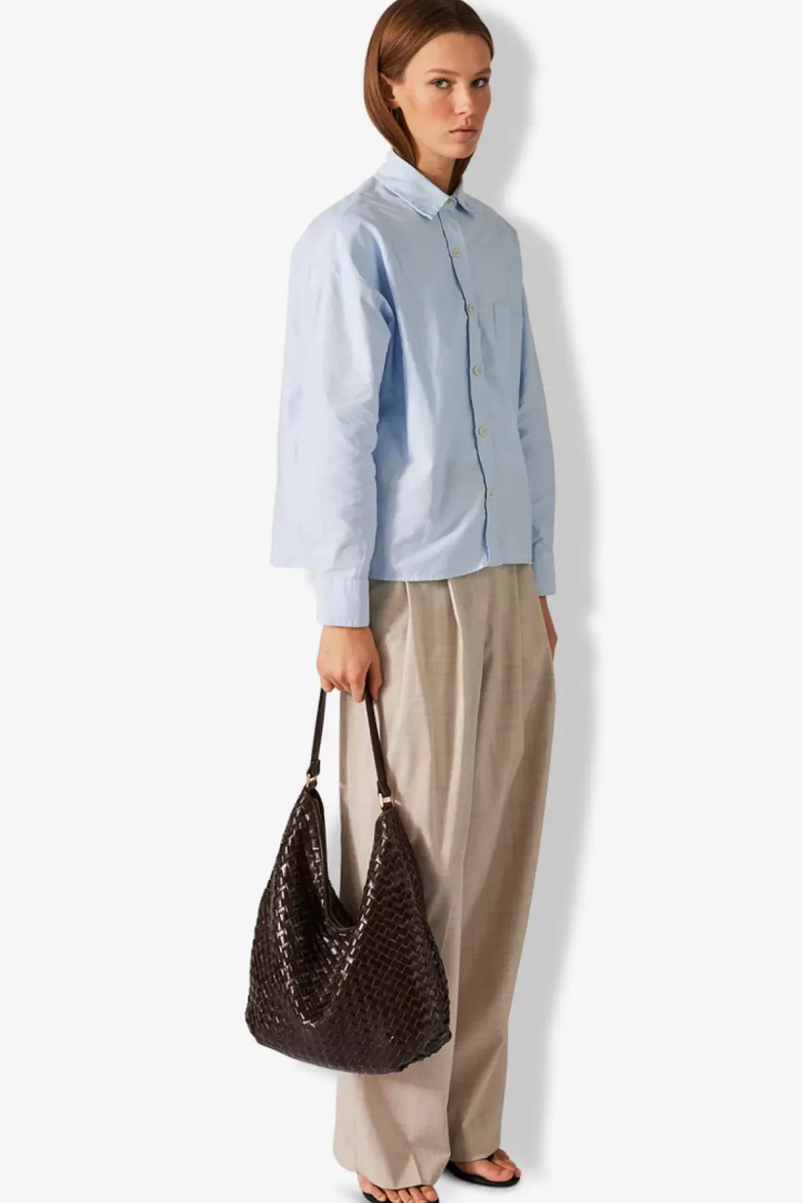 Salerno Shoulder Bag Mindy Dark Brown