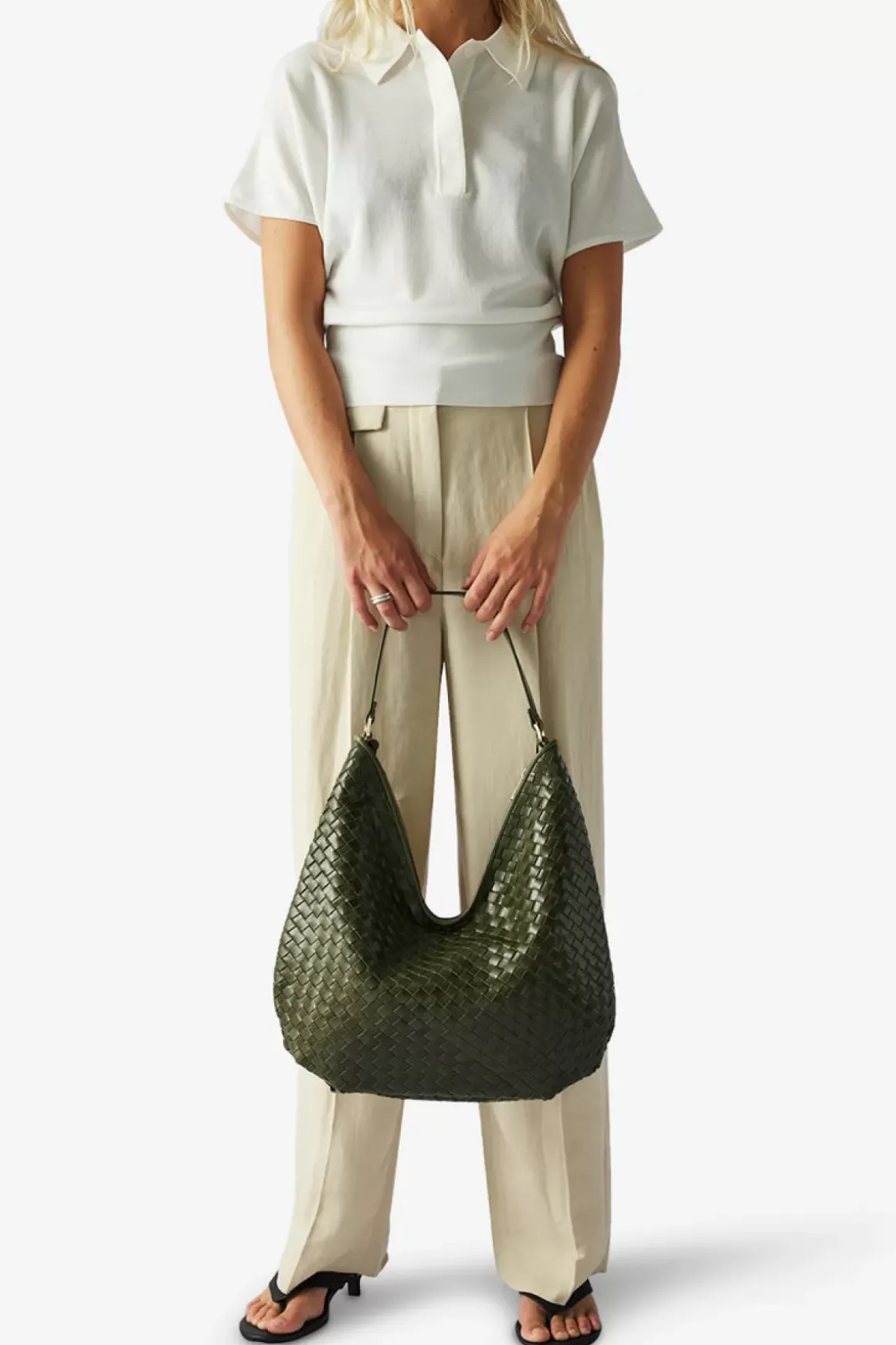 Salerno Shoulder Bag Mindy Olive