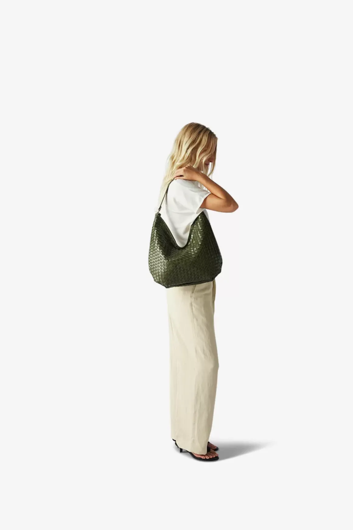 Salerno Shoulder Bag Mindy Olive