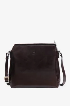 Salerno Shoulder Bag Sia Dark Brown