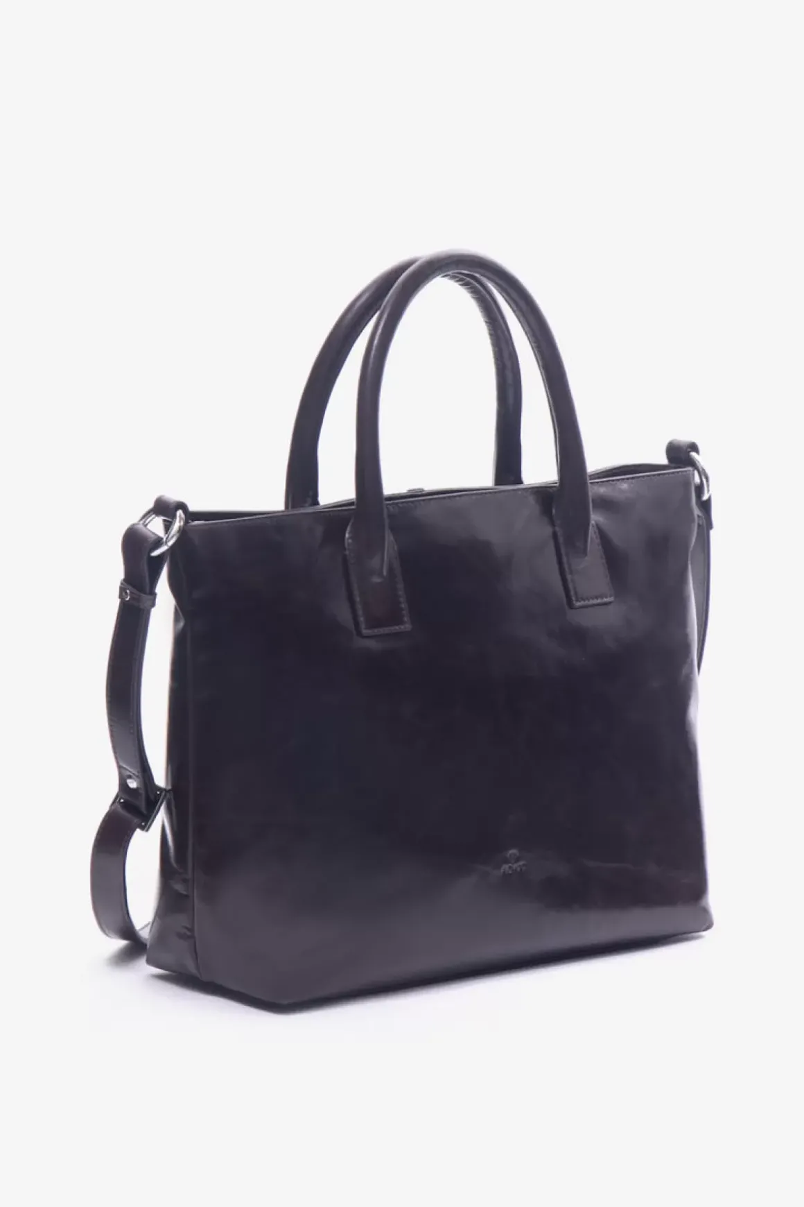Salerno Shoulder Bag Vilde Dark Brown