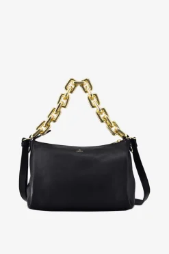 Sorano Shoulder Bag Lea Black