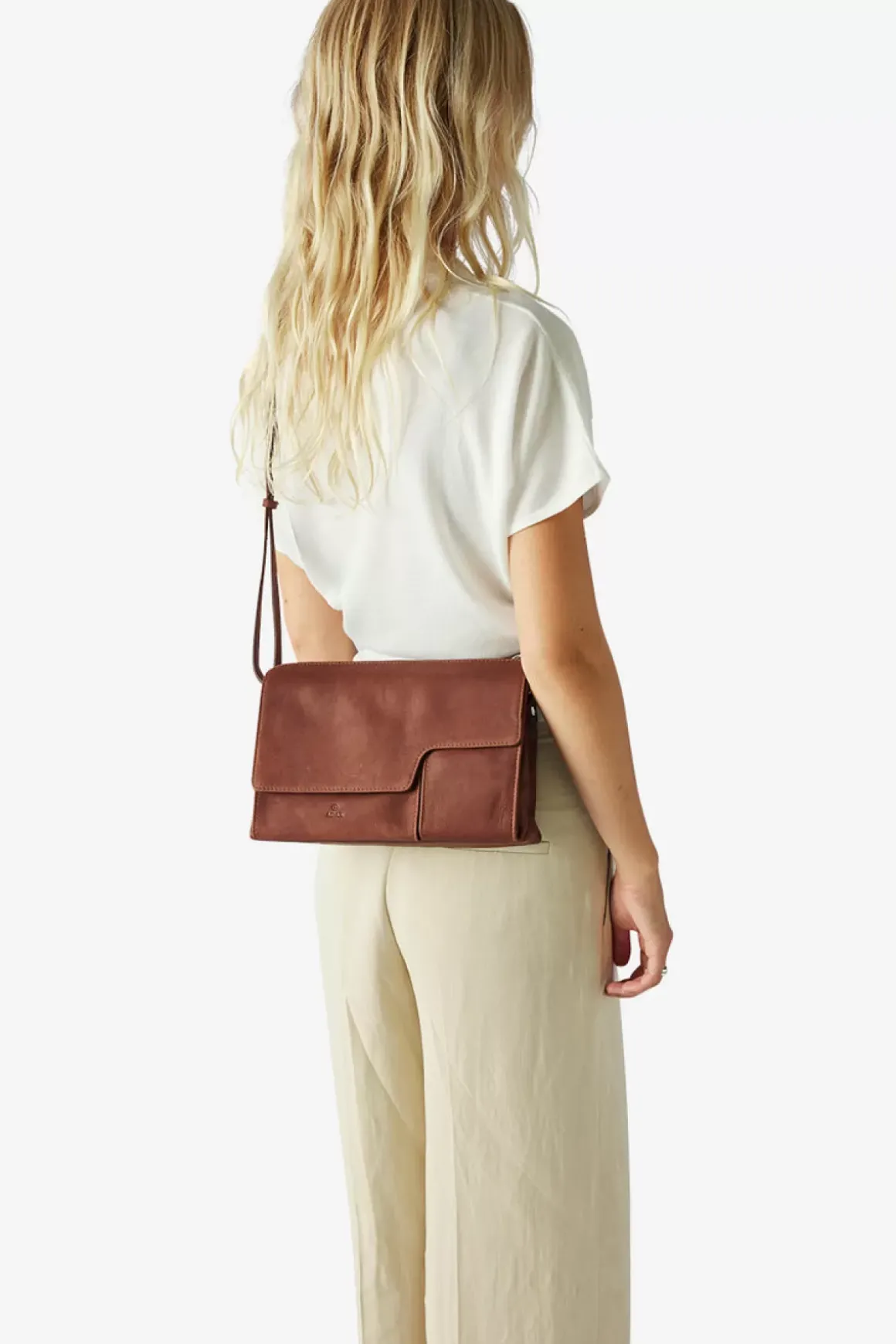 Venezia Shoulder Bag Dolores Cognac